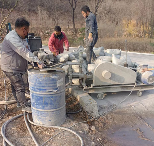 遵义路面下沉注浆